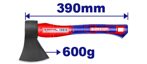 Axe 390mm 600g