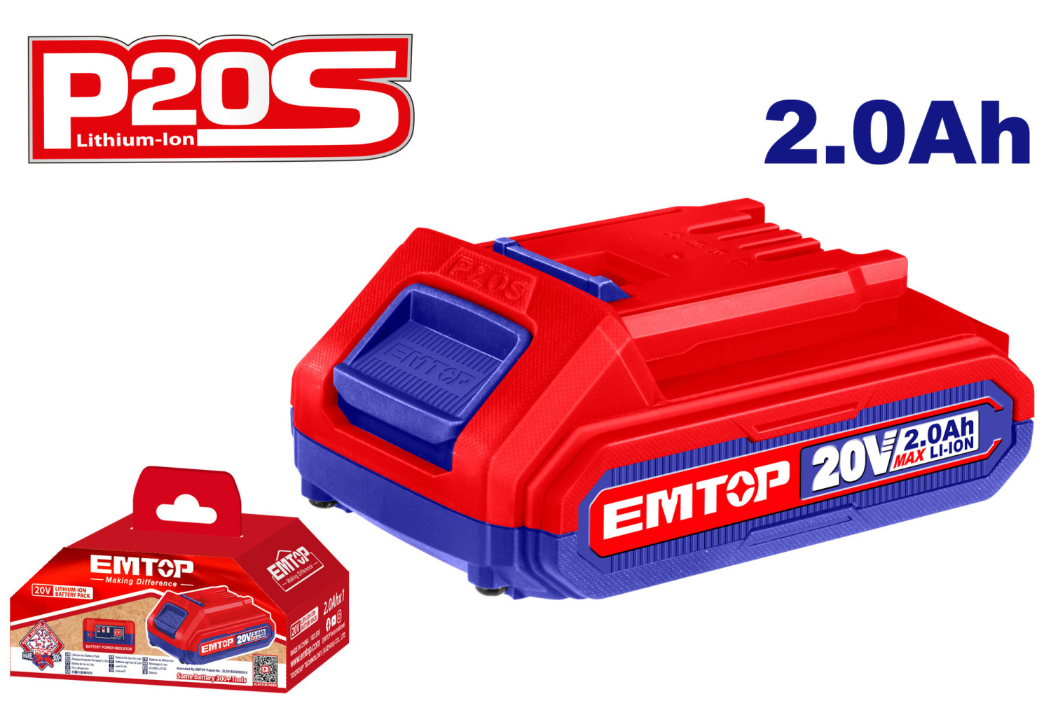 Lithium-ion Battery Pack 20v