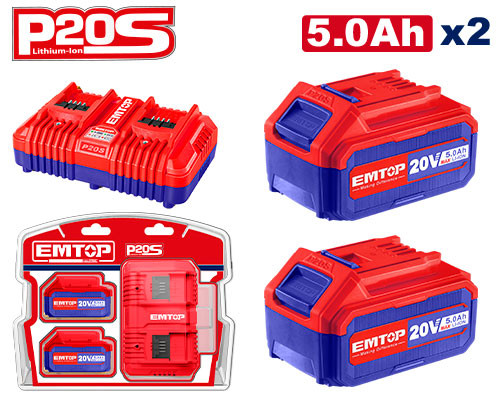 P20S Lithium-ion Battery and Charger Kit
