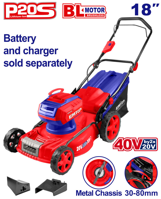 Cordless Lawn Mower 40v